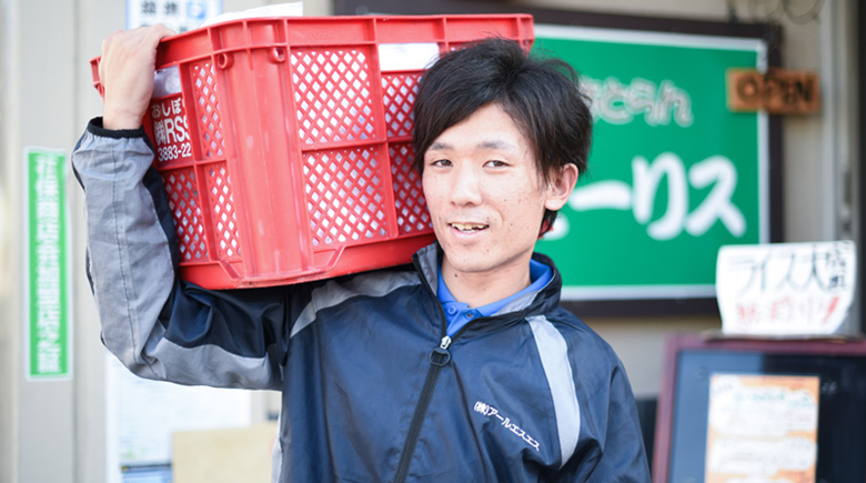 ルートセールス エリア長 神谷 暁さん